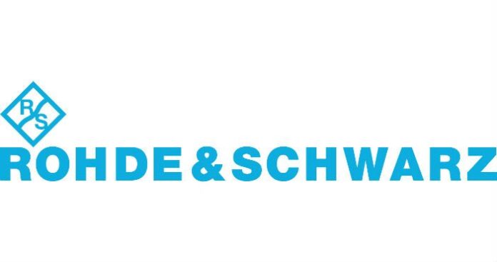 Rohde Schwarz testing spectrum