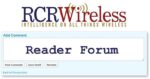 RCR Reader Forum