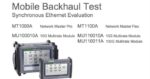 anritsu mobile backhaul test note