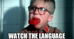 christmas story language