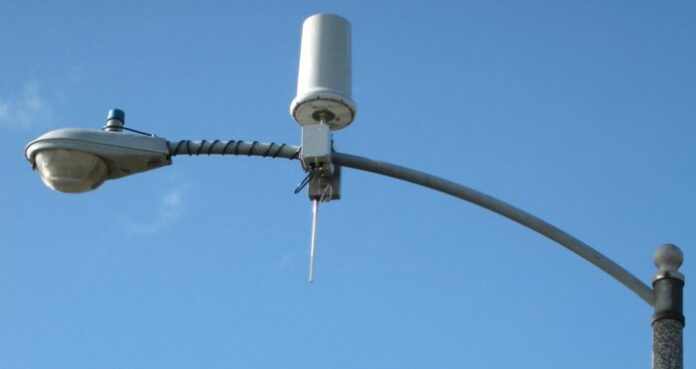 small cell planning light pole