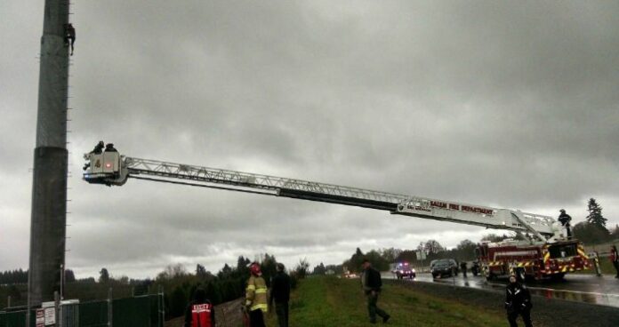 cell tower rescue