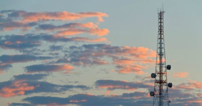 cell tower training sunset