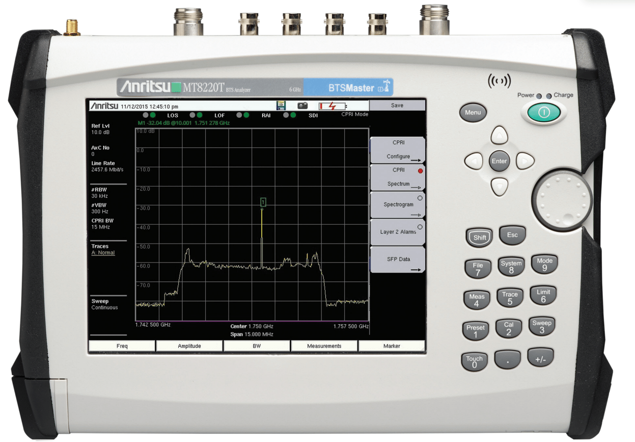 anritsu CPRI BTS Master MT822OT