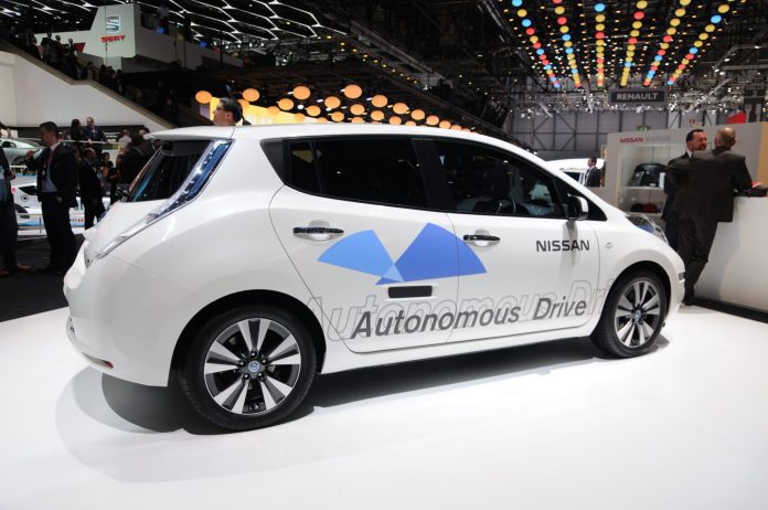 nissan autonomous vehicle