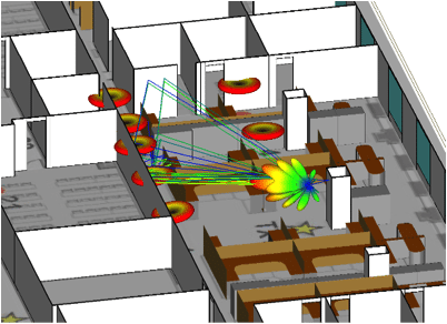 Detailed indoor channel modeling with diffuse scattering for 5G millimeter-wave wireless networks 6 Remcom