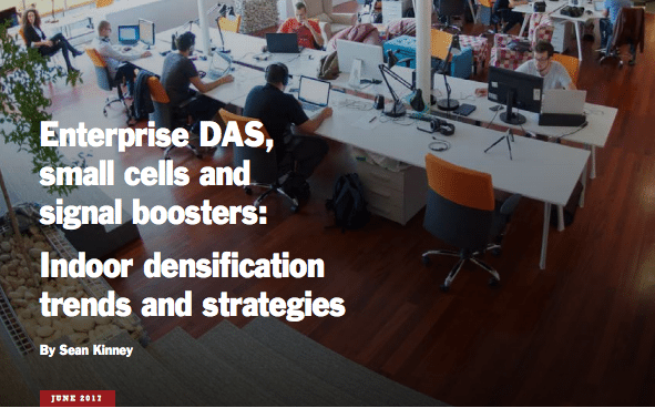 Enterprise DAS, small cells and signal boosters