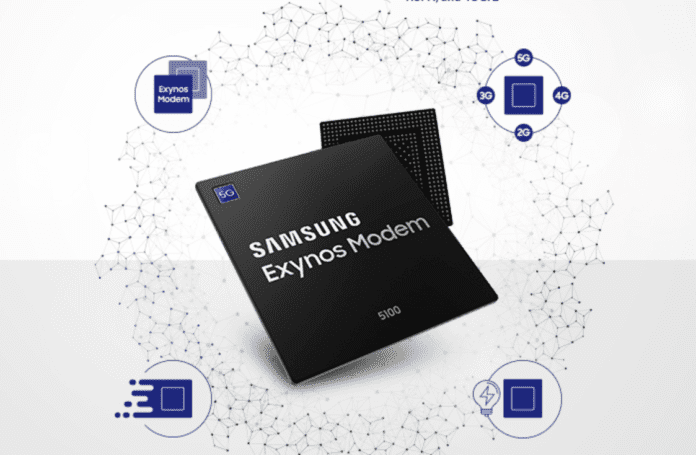 samsung 5G modem