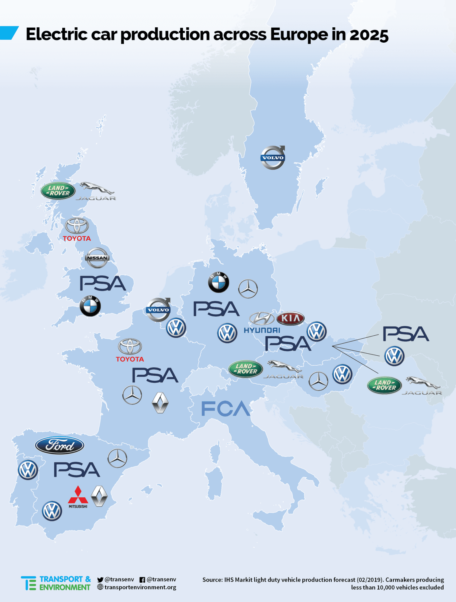 Pressure On EU Cities And Law Makers As Car Makers To Triple EV ...