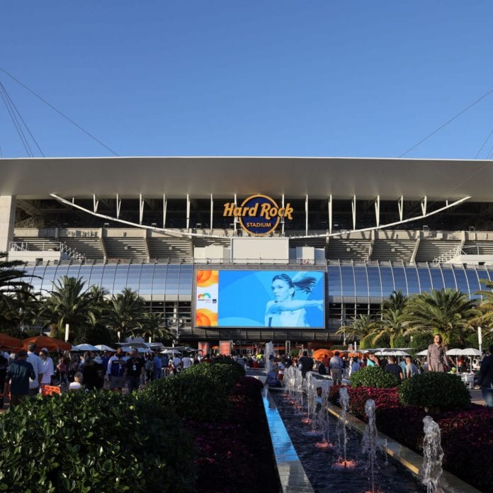 hard rock stadium miami 5G super bowl