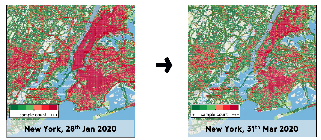 In US metro areas, umlaut finds traffic and app shifts