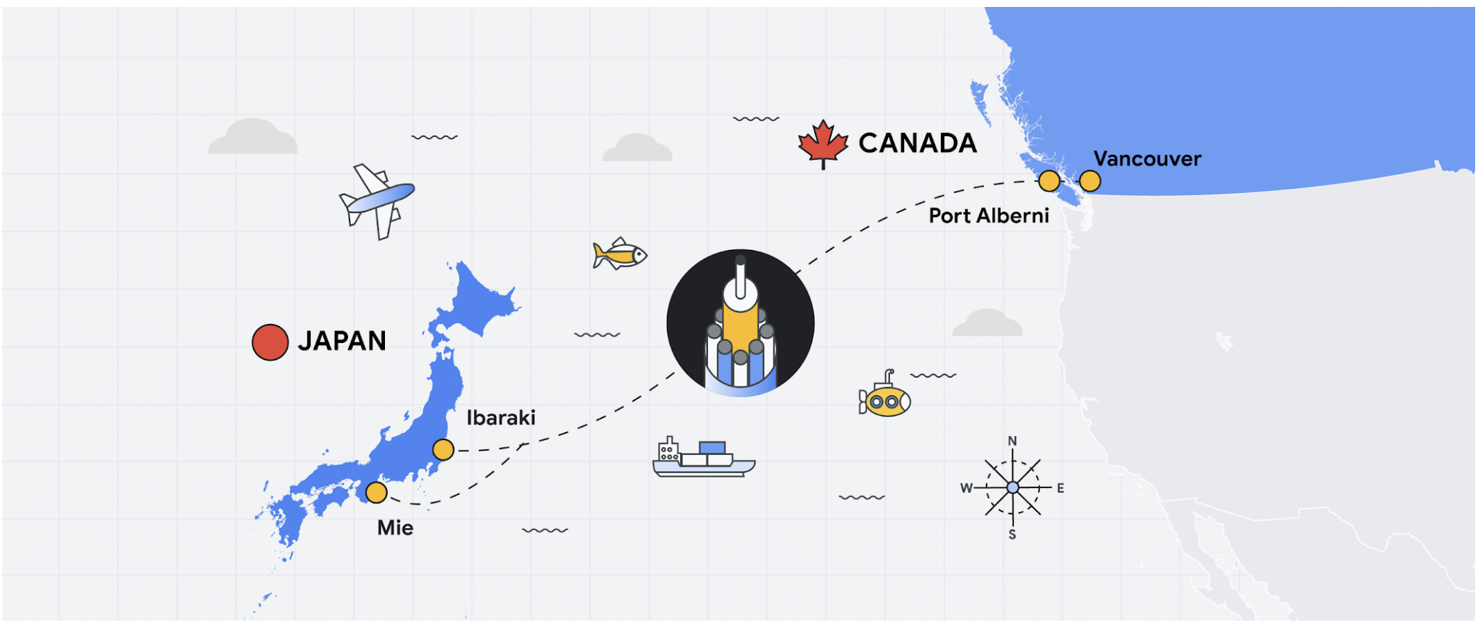 Google's Topaz Subsea Cable Will Be The First To Connect Asia And Canada