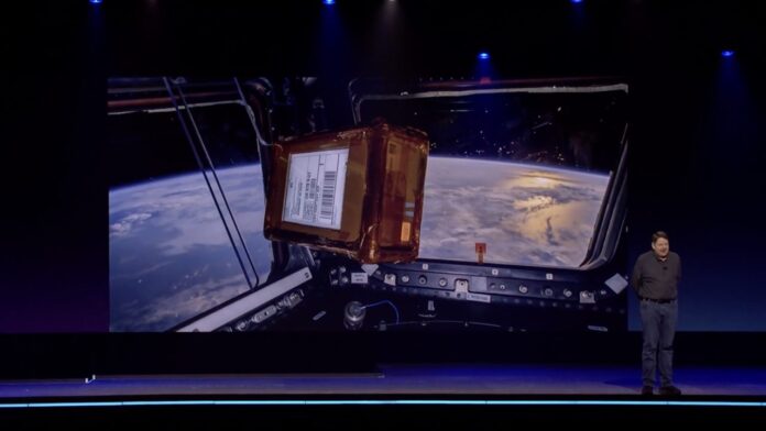 AWS Snowcone on ISS