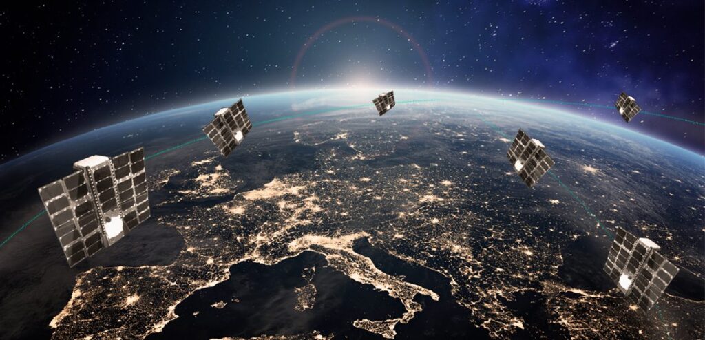 satellite constellation sateliot vodafone