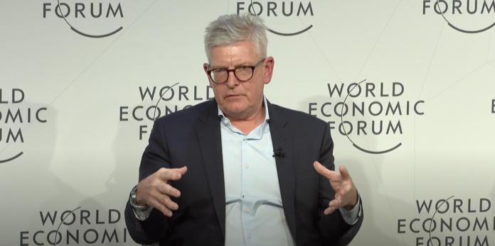 ericsson CEO 5G world economic forum