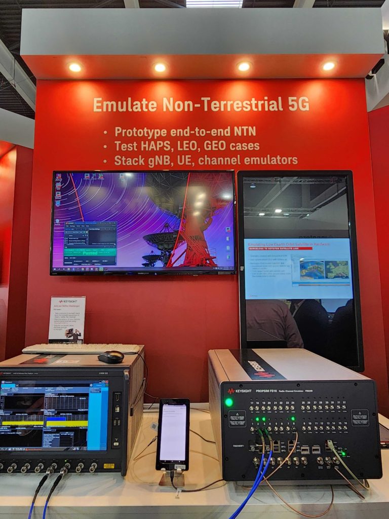 Test and Measurement: Greener RAN, Open RAN, NTN among the test showcases at MWC23