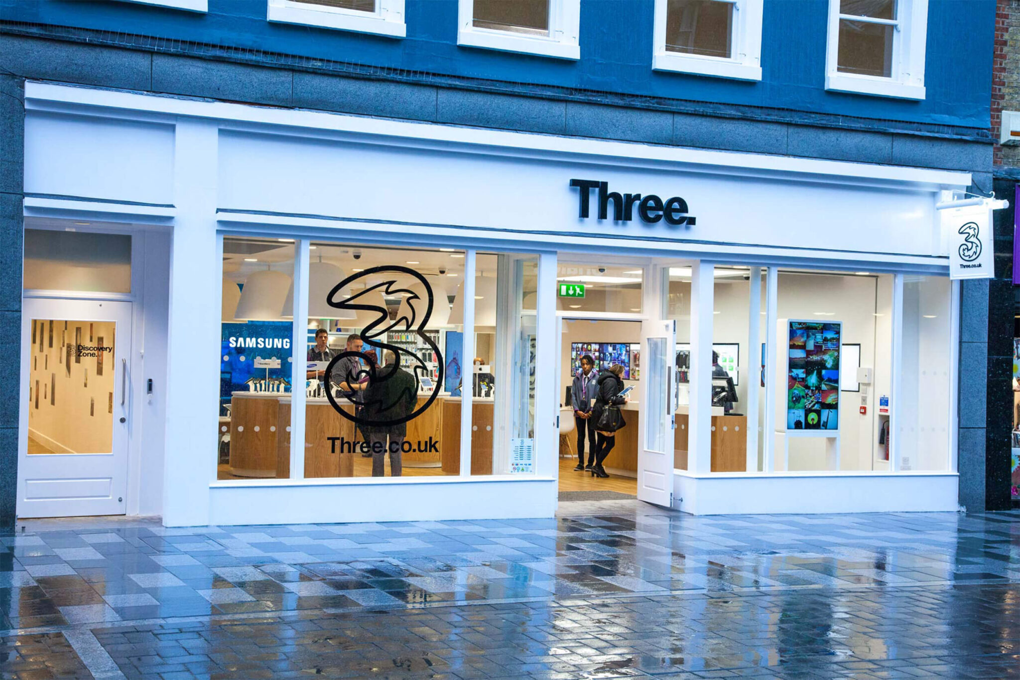 Three