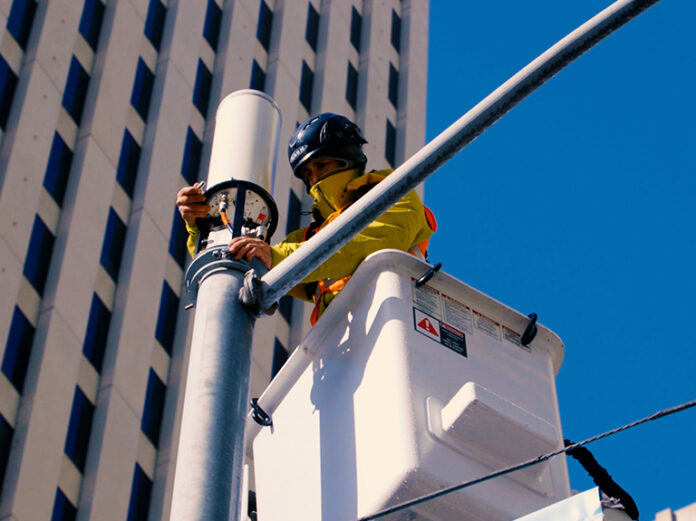 AT&T 5G small cell installation