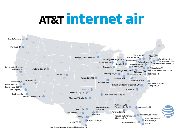 AT T expands its FWA service RCR Wireless News