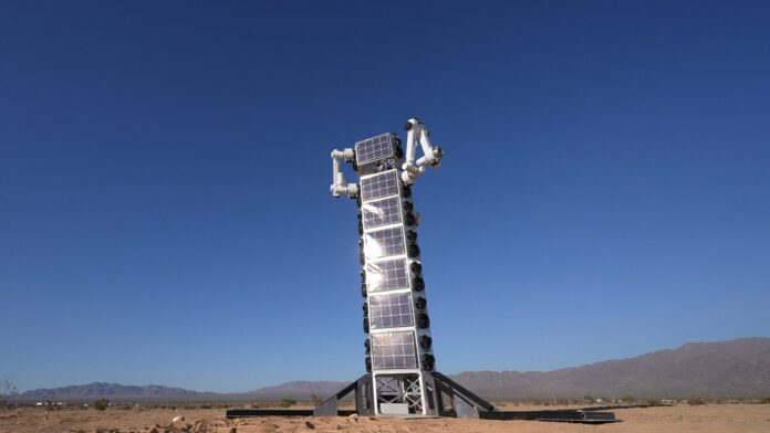 Gitai robots comms tower