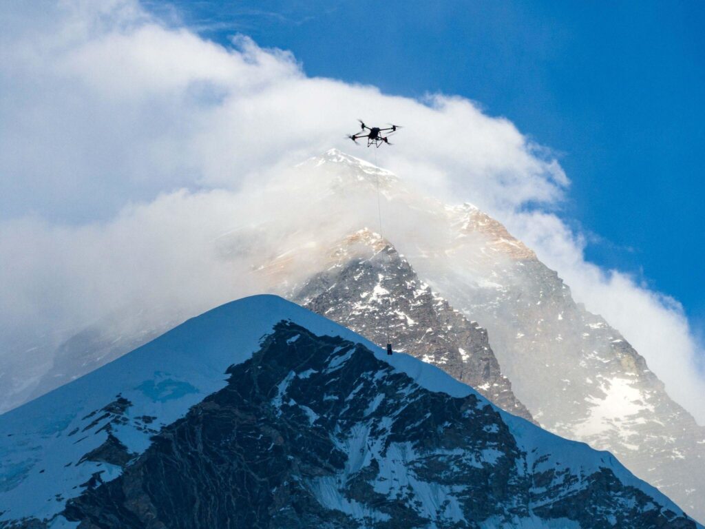 Test and Measurement: DJI tests drone delivery on Mount Everest