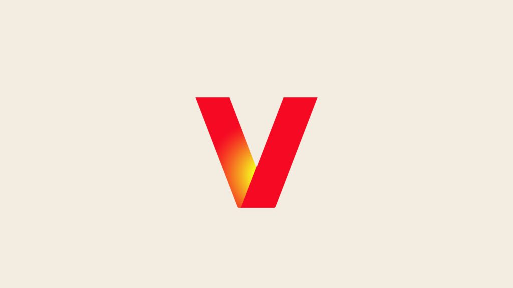 new Verizon V logo
