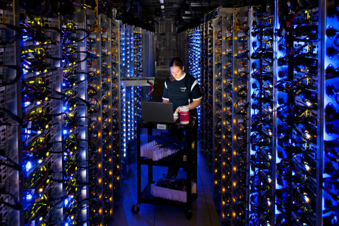 google energy data center