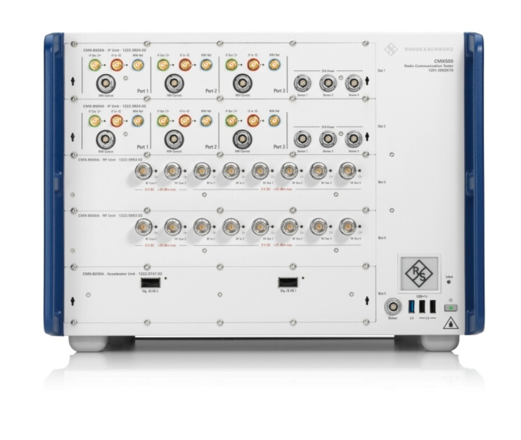 The CMX500 one-box tester supports NTN NR device testing.