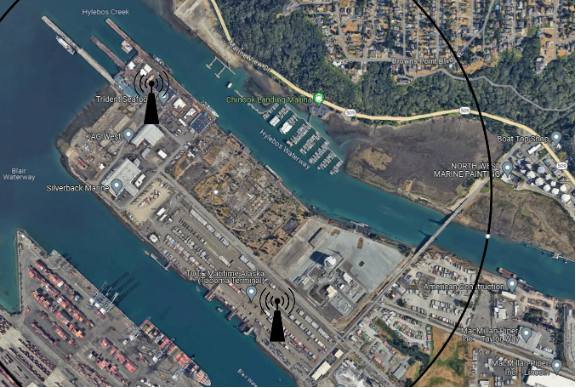 tacoma port private 5g