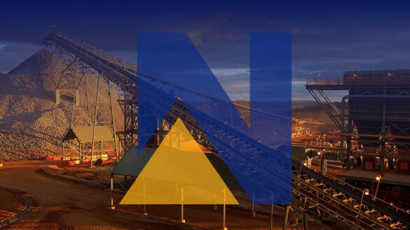 Background image: Newmont Corporation private 5G