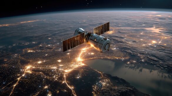 D2D Starlink satellite
