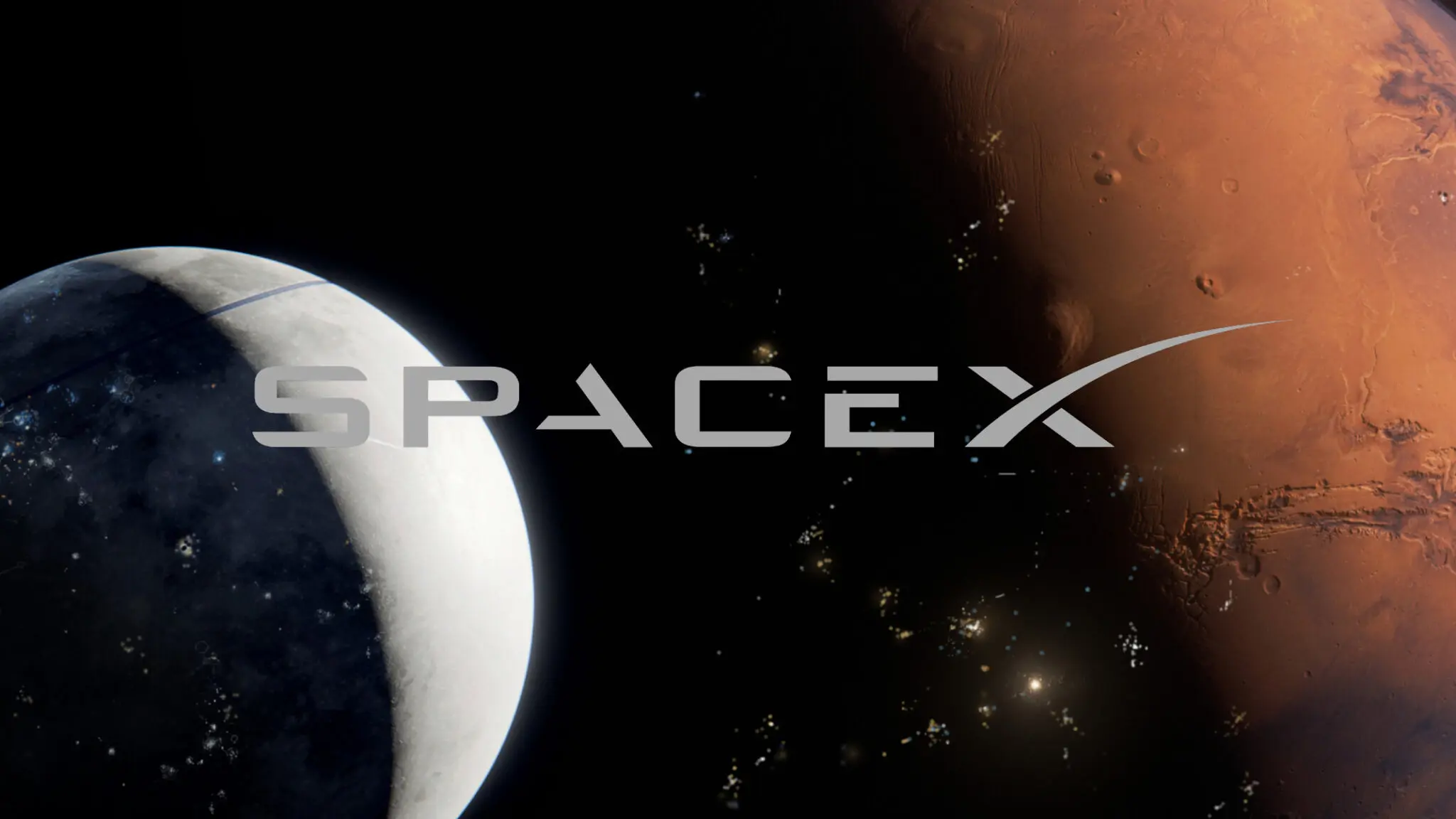 Background image: SpaceX