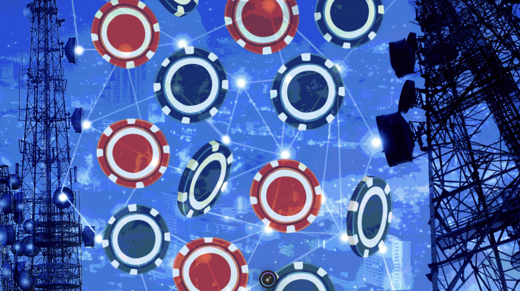 Background image: 123rf Tokenomics telcos AI